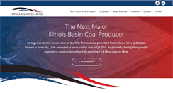 Desktop Screenshot of paringaresources.com